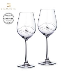 Poháre na biele víno so Swarovski Elements Atlantis 400 ml balení 2 ks