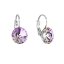 Náušnice Rivoli so Swarovski Elements Vitrail Light 12 mm