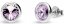 Náušnice fialové se Swarovski Elements Tiny Bonbon Studs KR1122SS29V Violet 6 mm