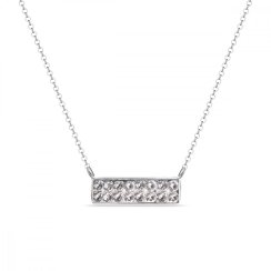 Náhrdelník čirý se Swarovski Elements Radiance NFMP2C Krystal