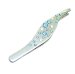 Pinzeta se Swarovski Elements s sv. modrými krystaly Aqua