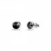 Náušnice čierne so Swarovski Elements Tiny Bonbon Studs KR1122SS29J Jet 6 mm