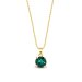 Náhrdelník zelený se Swarovski Elements Ronda NPG1088SS39EM Emerald