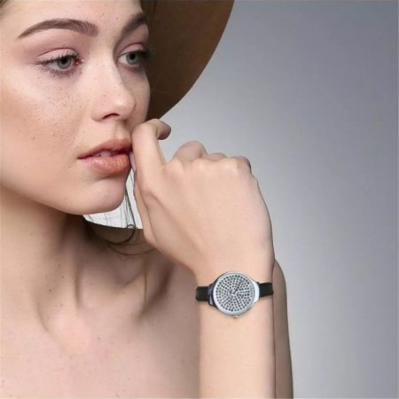 Dámske hodinky so Swarovski Elements Pixel čierne ZPX29CZJ