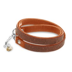 Náramok so Swarovski Elements Amazing Rainbow - long BLTEXC5OST Smoked Topaz oranžový