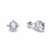 Náušnice čiré se Swarovski Elements Ronda KP1088SS39C Krystal