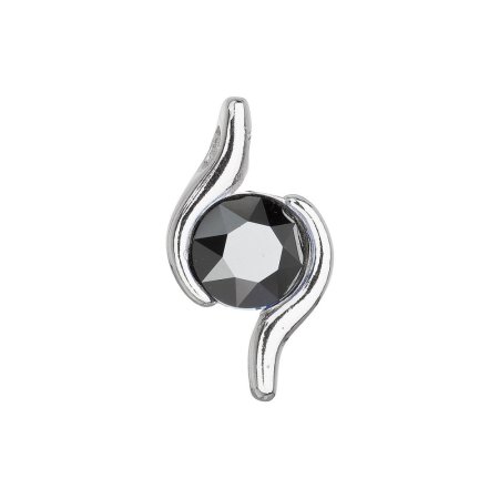 Strieborný prívesok so Swarovski kryštálom čierny 34261.5 Hematite