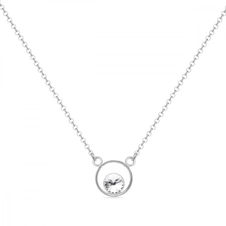 Náhrdelník číry so Swarovski Elements Fame NOM1122SS29C Krystal