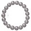 Perlový náramok šedý 56010.3 grey