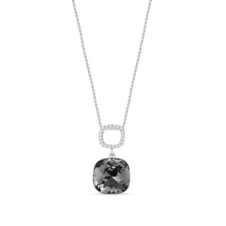 Náhrdelník Orbis Swarovski Elements NC447012SN Silver Night