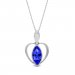 Náhrdelník modrý so Swarovski Elements Velma NS422815SA Sapphire