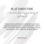 Náhrdelník s blue sandstone kamene 42012.3 oceľ