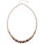 Náhrdelník so Swarovski Elements 32005.3 BROWN