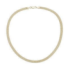 Elegantní náhrdelník pozlacený 72100/103