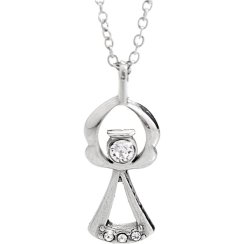 Náhrdelník číry so Swarovski Elements Anjel Krystal