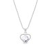 Náhrdelník čirý se Swarovski Elements Sweetheart NM28086C Krystal