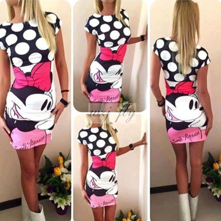 Disney elastické šaty s Minnie