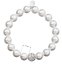 Náramok perlový so Swarovski Elements 33074.1 Biely