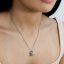 Strieborný prívesok s kryštálmi Swarovski fialová vážka 34211.5 Paradise Shine