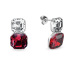 Náušnice červené so Swarovski Elements Imperial Duo KT44802CSC Scarlet