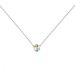 Náhrdelník dúhový so Swarovski Elements Fleurette NLANM28265AB