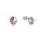 Náušnice Rivoli se Swarovski Elements Vitrail Light 8 mm