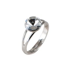 Prsteň Rivoli so Swarovski Elements Krystal 8 mm