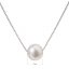 Perlový náhrdelník z pravých říčních perel bílý 22023.1