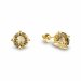 Náušnice zlaté se Swarovski Elements Ronda KPG1088SS39LCT Light Colorado Topaz