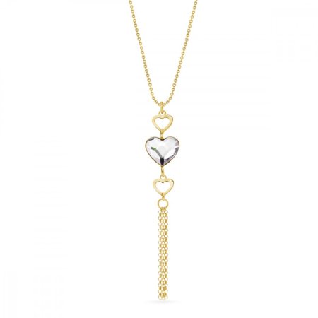 Náhrdelník číry sa Swarovski Elements Soul NSG280810C Krystal