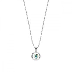 Náhrdelník dúhový so Swarovski Elements Punct NC1088SS18AB