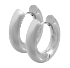 Náušnice z chirurgickej ocele kruhy 20 mm