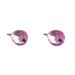 Náušnice so Swarovski Elements bodka Rose 5 mm
