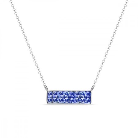 Náhrdelník modrý so Swarovski Elements Radiance NFMP2SA Sapphire