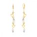 Náušnice čiré se Swarovski Elements Euphoria KWGROLO22014C Krystal