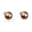 Náušnice so Swarovski Elements 31142.3 Bronze 8 mm