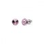 Náušnice fialové Rivoli se Swarovski Elements Sweet Candy Studs K1122SS29LAM Light Amethyst 6 mm