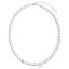 Perlový náhrdelník se Swarovski Elements 32012.1 Bílý