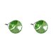 Náušnice Rivoli so Swarovski Elements Peridot 8 mm