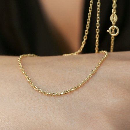 Zlatý 14kt řetízek 90A00019 ANKER