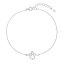 Strieborný náramok anjelik so zirkónmi 13028.1