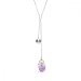 Náhrdelník fialový se Swarovski Elements Vinber NKL6428ABV AB+Violet
