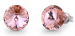 Náušnice Rivoli růžové se Swarovski Elements Sweet Candy Studs K1122SS47VR Vintage Rose 10 mm