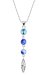 Náhrdelník se Swarovski Elements Willow N112234200AQC Aqua