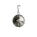 Prívesok šedý Rivoli so Swarovski Elements Black Diamond 12 mm