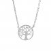 Strieborný náhrdelník s príveskom v motíve stromu života