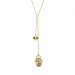 Náhrdelník zlatý se Swarovski Elements Vinber Gold NKLG6428GS Golden Shadow