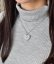 Strieborný prívesok s kryštálmi Swarovski mix farieb srdca 34243.3 Violet