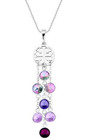 Náhrdelník so Swarovski Elements Dream Catcher NDR1122SS29VLAM Vitrail Light