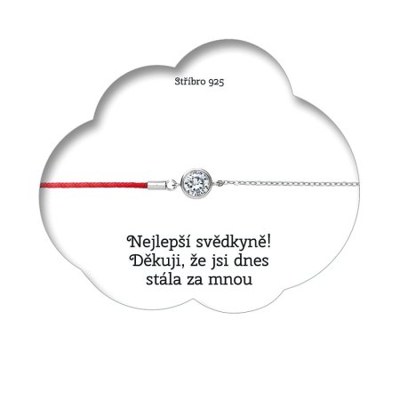 Nejlepší svědkyně! Děkuji, že jsi dnes stála za mnou - OB42